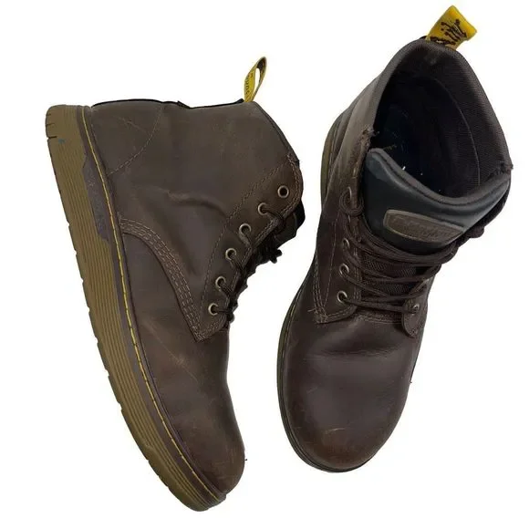 Dr. Martens Safety Work Shoes - Steel Toe - Slip Resistant - Men\'s Size 12 Dr. Doc Martens Black Industrial Steel Toe Safety Work Boot  main image 3